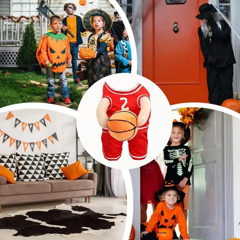 Basketball Player Pet Costume Dog Holding Basketball Clothing with Ball Breathable Halloween Cosplay Sports Clothes Cosplay